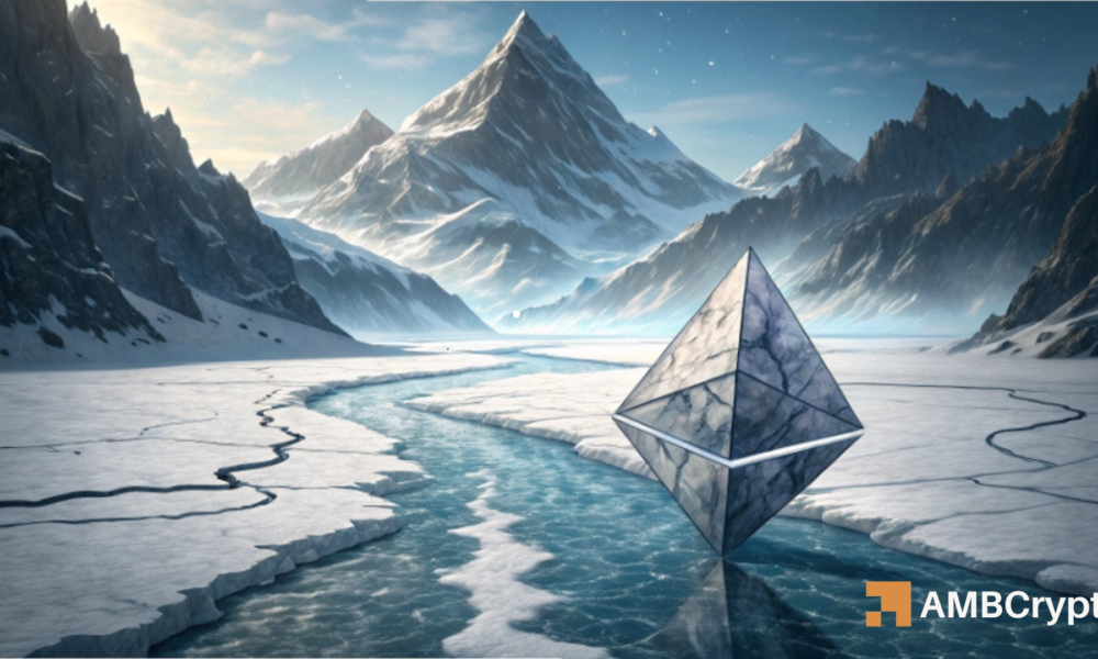 以太坊获得关键支撑：但ETH价格下跌6%的风险正在增加！