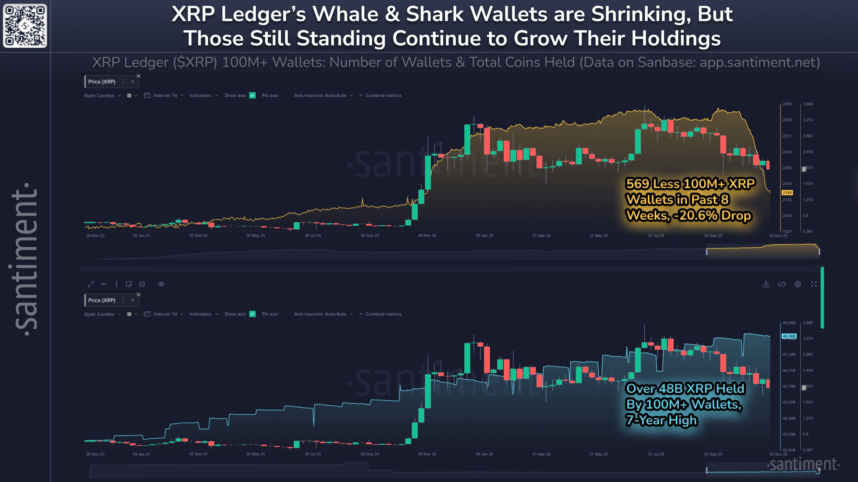100M+ XRP Whale Holdings