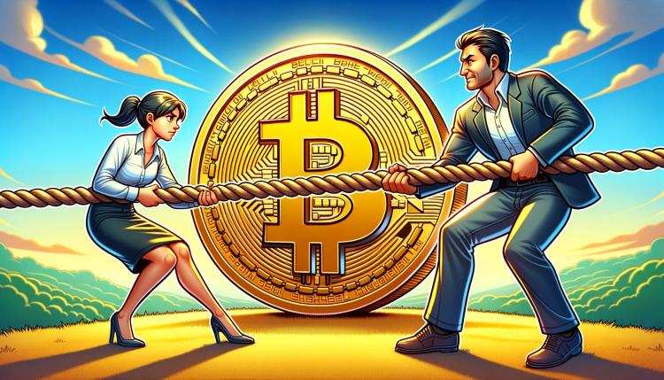 比特币线圈价格接近高位，多头在阻力位前守住涨幅。