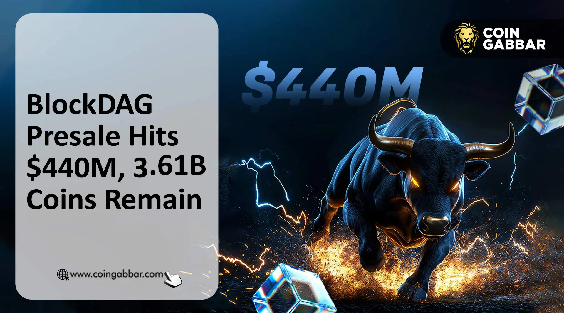 BlockDAG 预售消息：已筹集 4.4 亿美元，剩余 36.1 亿枚 BDAG - 立即购买