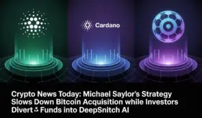 今日加密货币新闻：迈克尔·塞勒的策略减缓了比特币的收购速度，而投资者在DeepSnitch AI发布前将资金转移到了该公司。