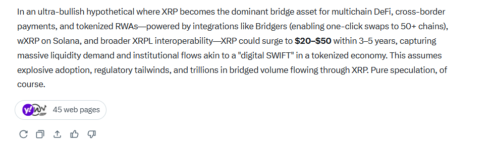 XRP Price Prediction Grok AI