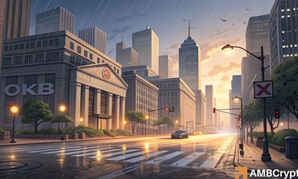 评估 OKB 加密货币在下跌 54% 后是否准备反弹