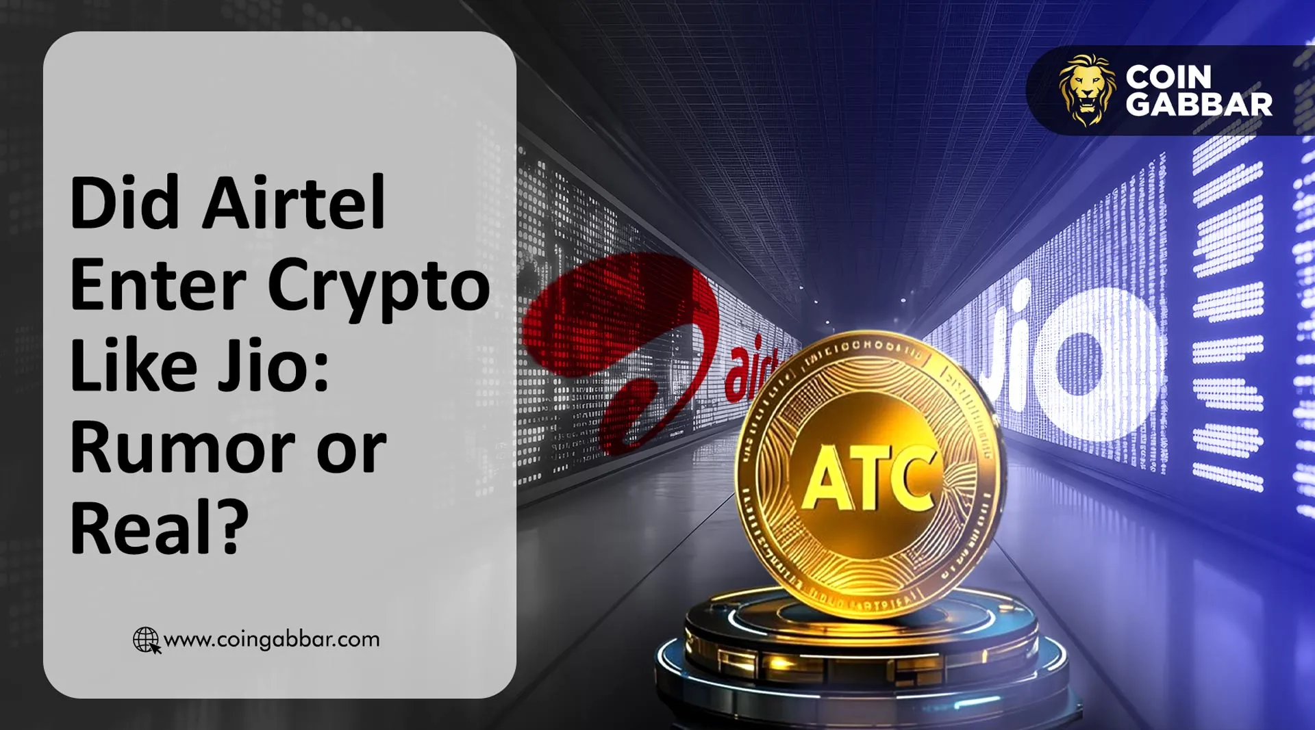 Airtel ATC代币将在BitMart上线：是JioCoin的新对手还是谣言？