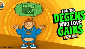 随着华尔街对比特币ETF的需求日益增长，Apeing币成为2025年最值得关注的模因币，其地位甚至超过了狗狗币和SHIB币。