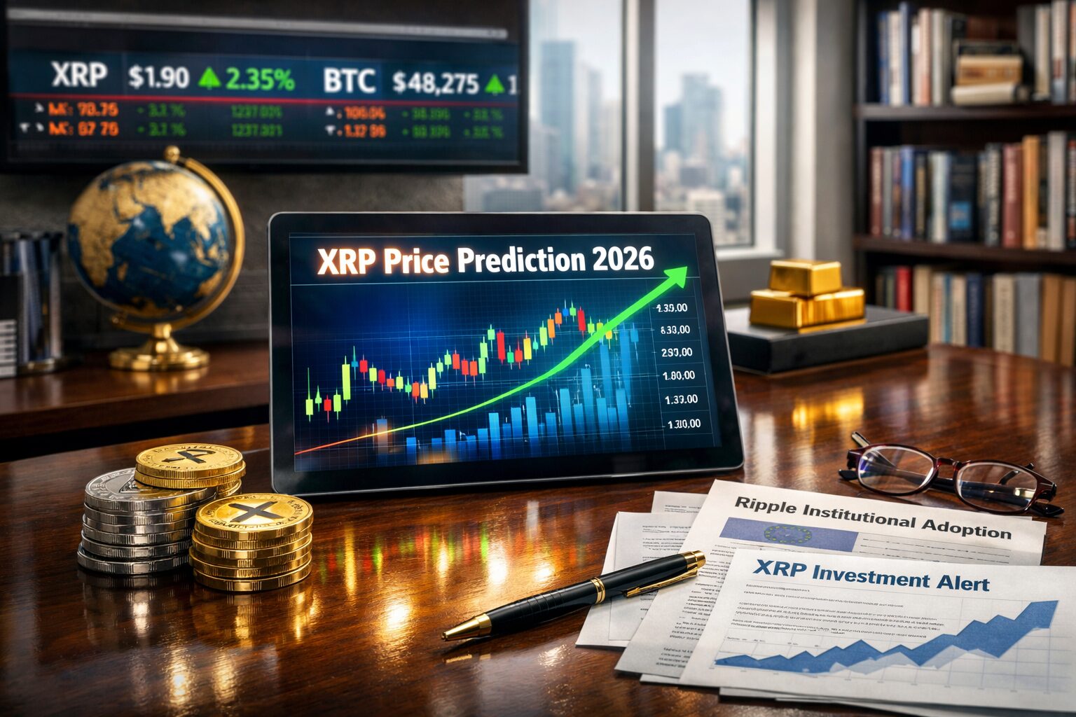 华尔街称，XRP将在2026年达到这个价格。