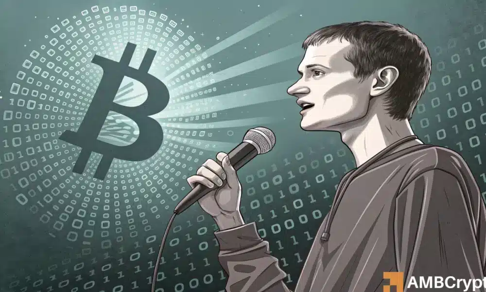 以太坊创始人 Vitalik Buterin 对欧洲&ldquo;无空间&rdquo;的数字资产愿景提出质疑
