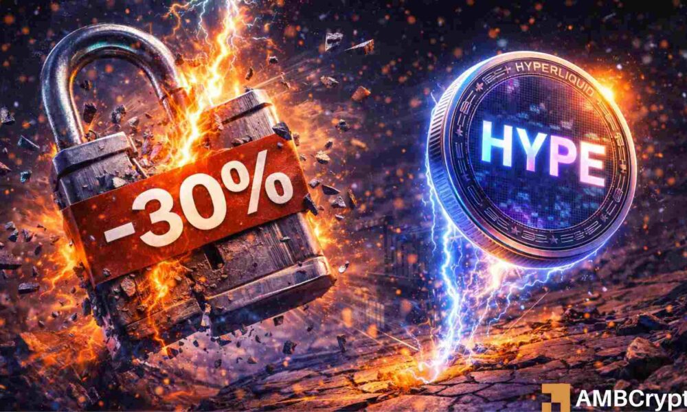 Hyperliquid团队将于1月6日解锁120万枚HYPE代币&mdash;&mdash;详情