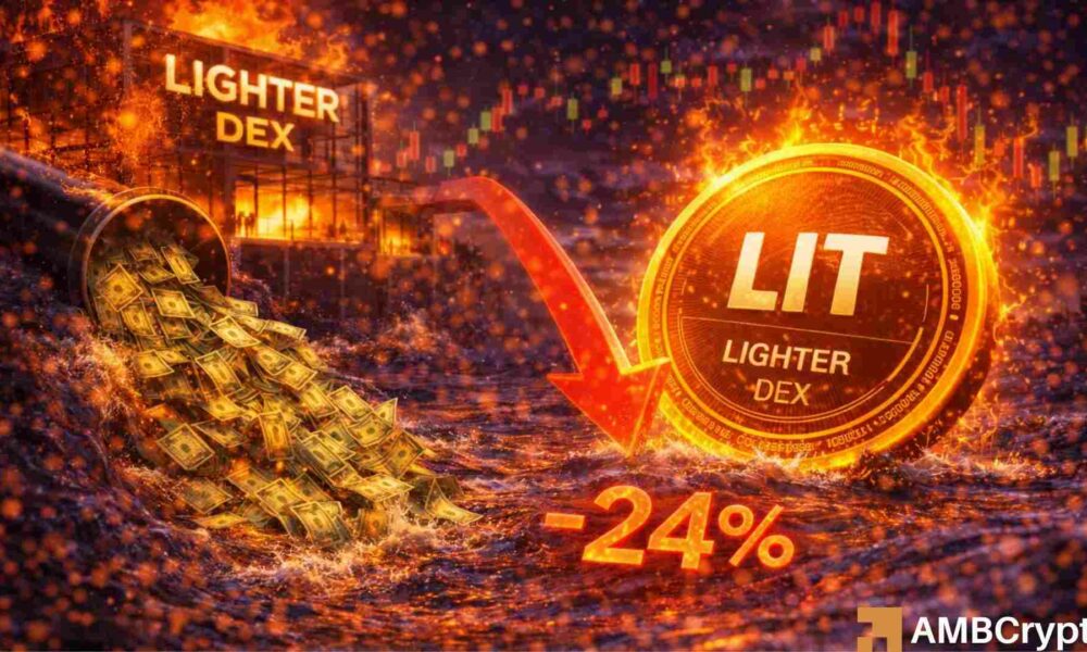 Lighter 在代币发行后面临 2.5 亿美元的资金外逃&mdash;&mdash;LIT 的下一步是什么？