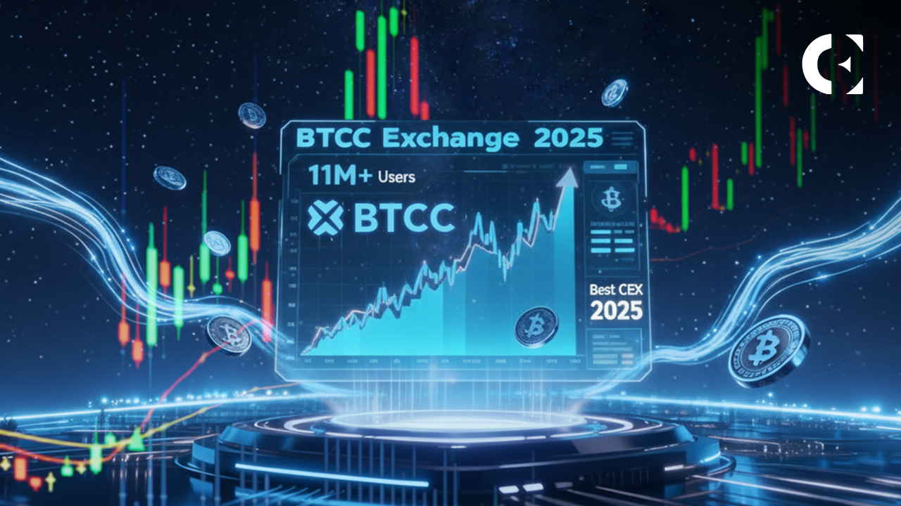 BTCC在2025年底荣膺最佳中心化交易所，并拥有超过1100万用户社区。