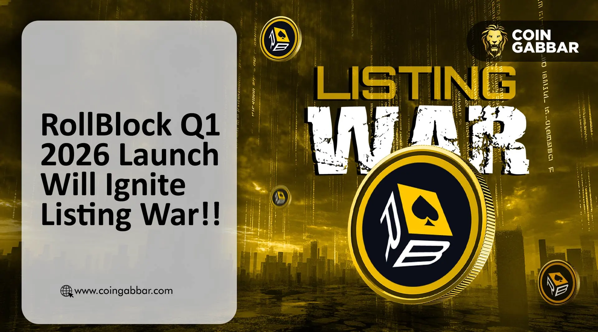 RollBlock二月份的上市日期会引发一场大规模的上市大战吗？