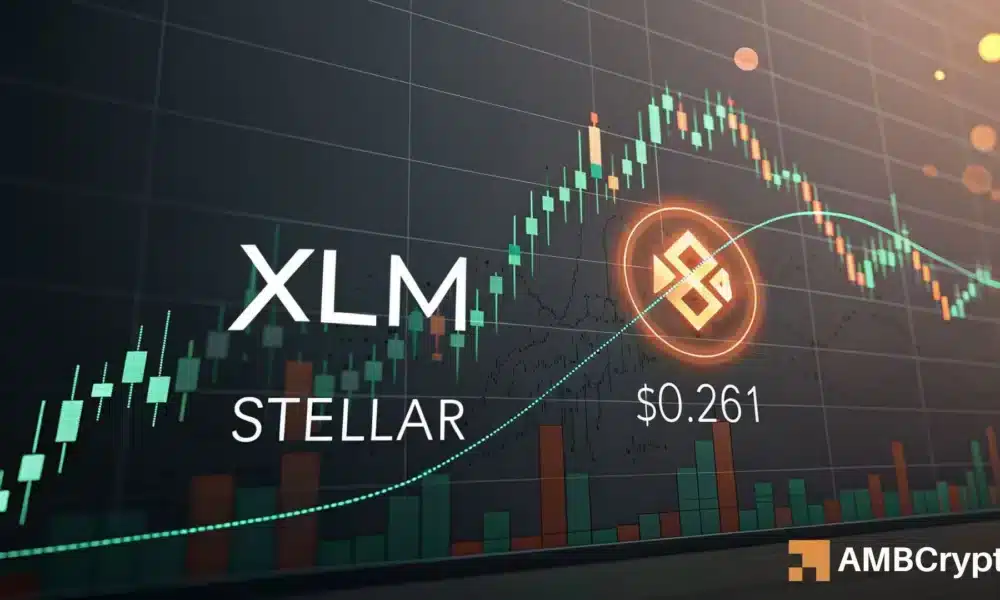 Stellar (XLM) 触及关键阻力位 0.261 美元&mdash;&mdash;前方是突破还是回落？