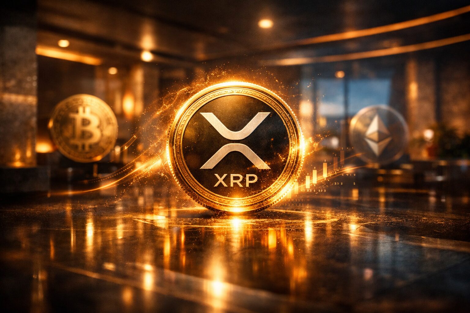 XRP 2026 年价格预测更新，XRP 表现优于 BTC 和 ETH