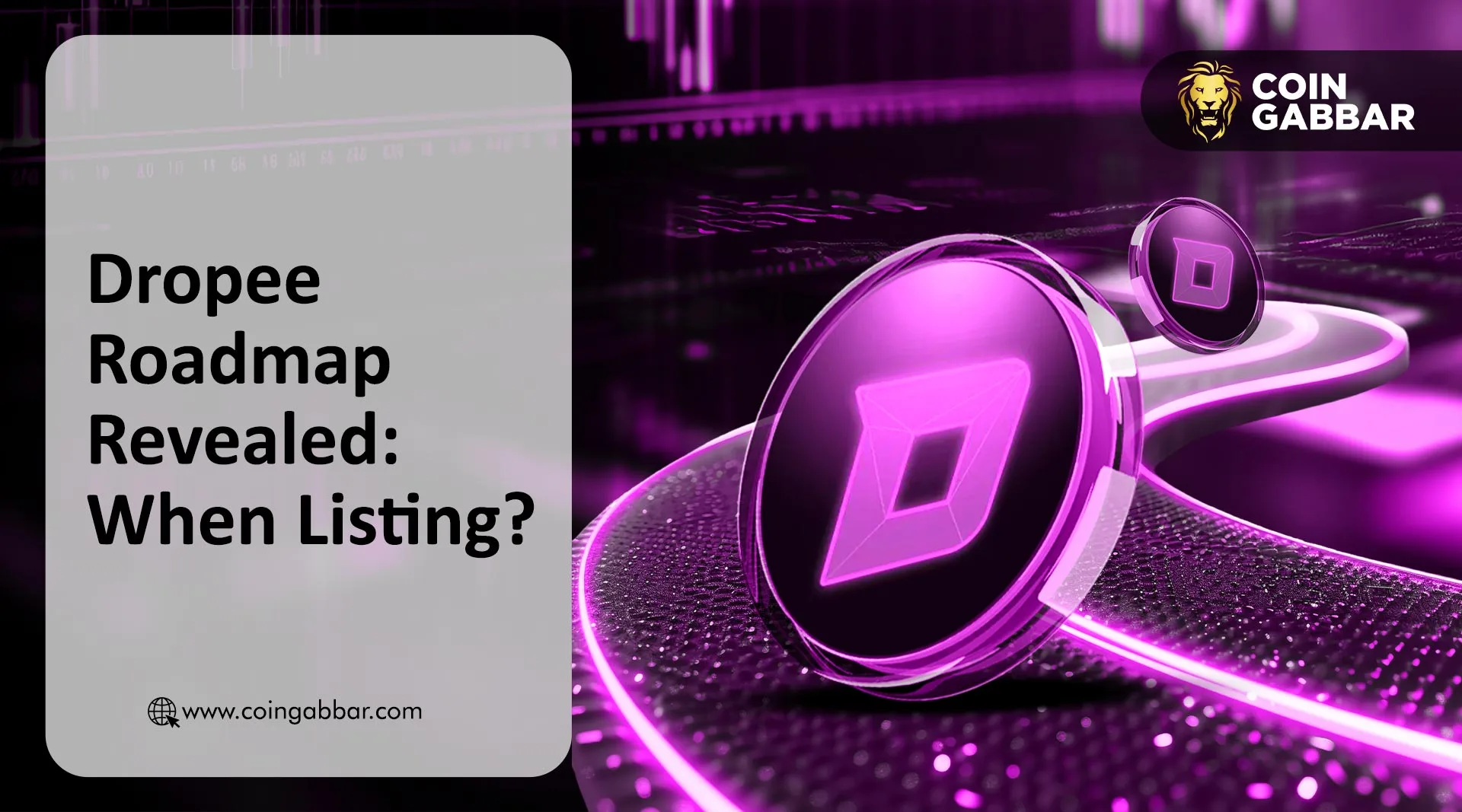 Dropee 路线图公布：DROPEE 上线日期预示将于 2026 年第三至第四季度，原因如下