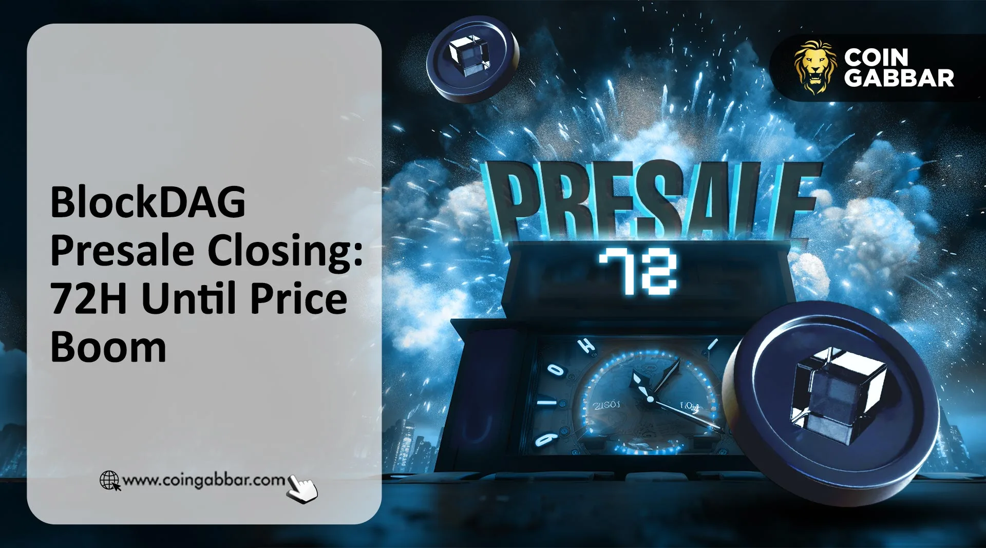 BlockDAG上线日期：矿工销售和BDAG价格飙升的最后72小时