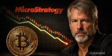 随着加密货币市场比特币托管之争愈演愈烈，MicroStrategy股价下跌