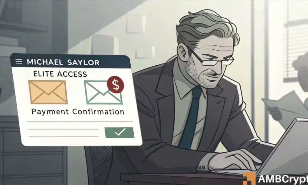 爱泼斯坦的文件公开了迈克尔&middot;塞勒出价2.5万美元寻求精英人士访问权限的申请：详情