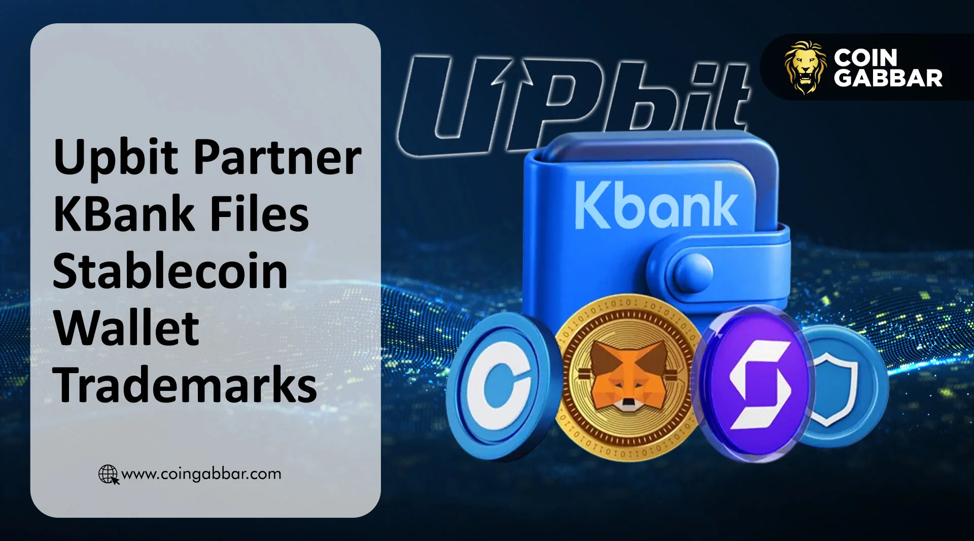 KBank提交稳定币钱包商标申请：发出数字资产推送信号