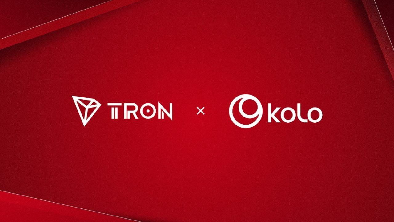 Kolo整合TRON网络，为加密卡上的稳定币支付提供支持