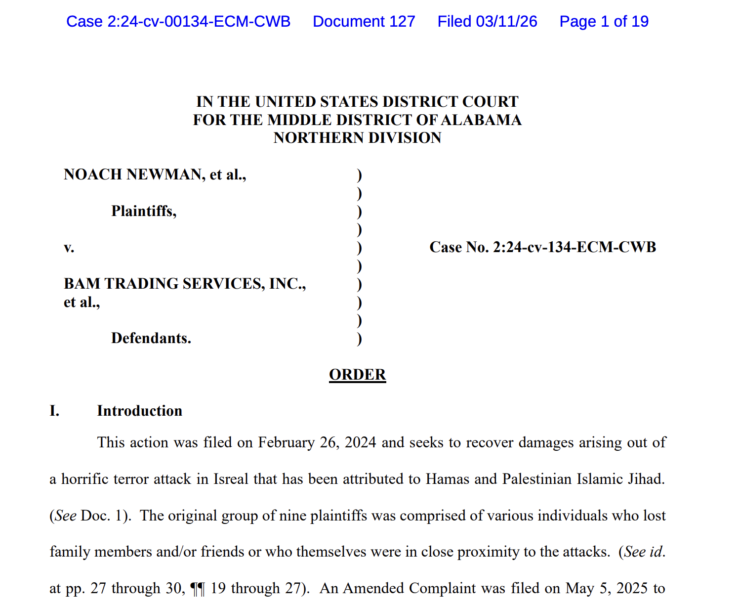 币安称在亚拉巴马法院实现&ldquo;全面且彻底的法律胜利&rdquo;