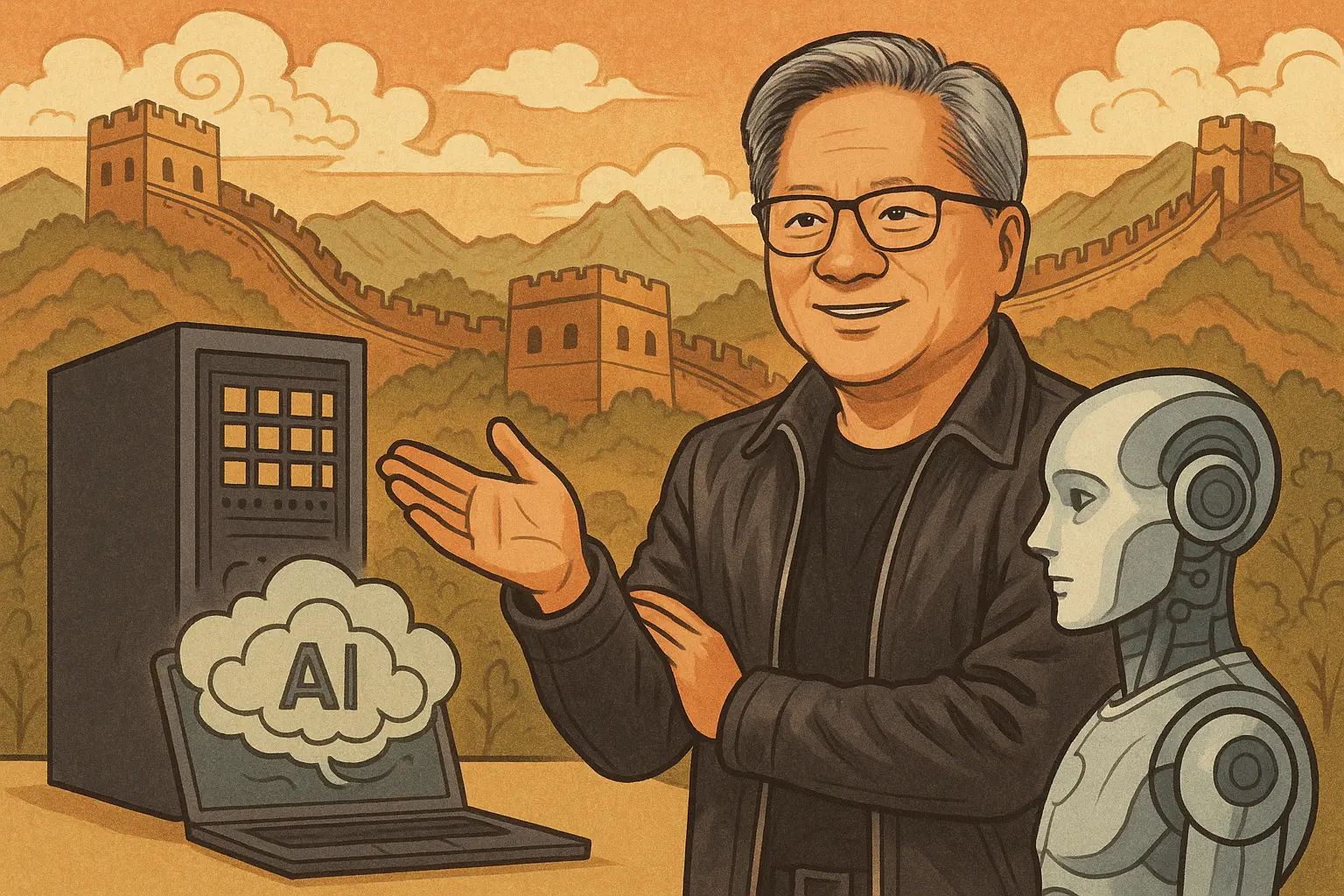 黄仁勳:中国算力足以訓練 Claude Mythos 級 AI 模型