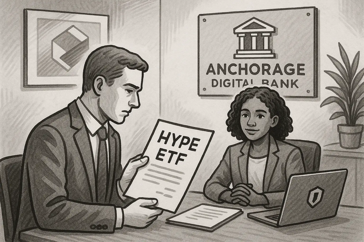 灰度更新 HYPE ETF 文件，安克雷奇数字银行担任托管人