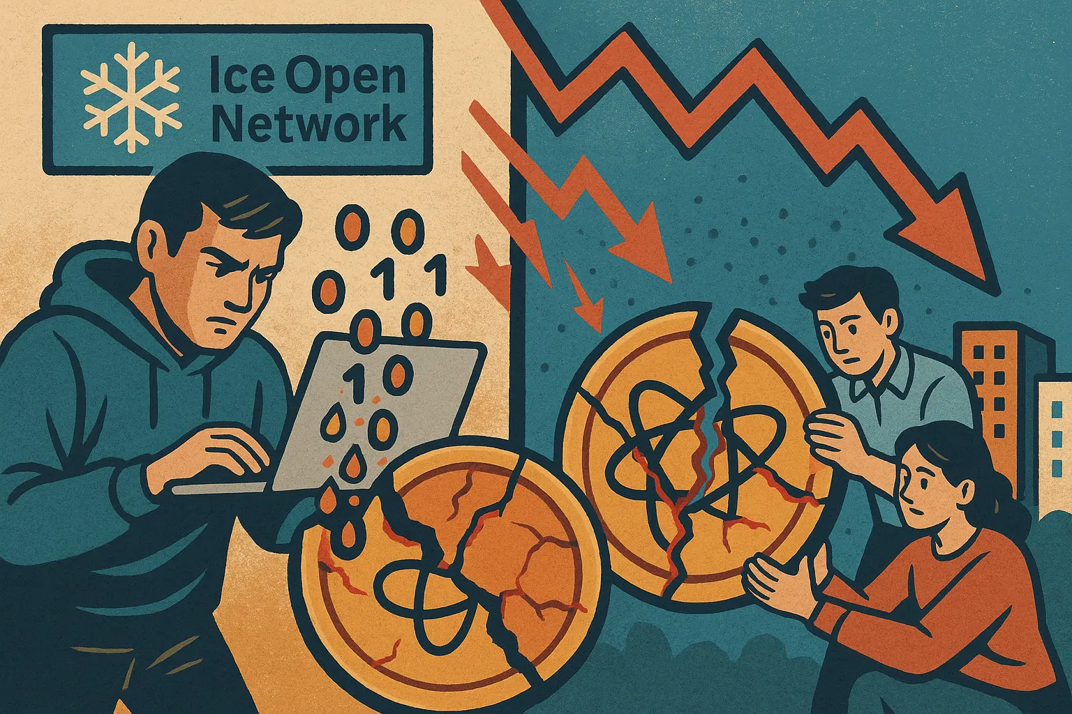 Ice Open Network 遭内部人员泄漏资料，ION 代币暴跌后重组求生
