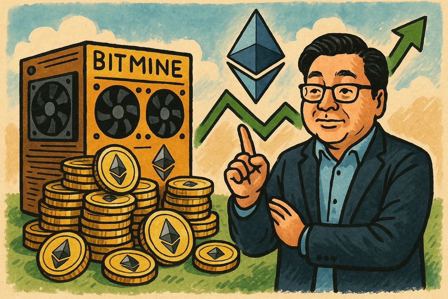 Bitmine 追加质押 61232 枚 ETH，Tom Lee：加密寒冬即将结束