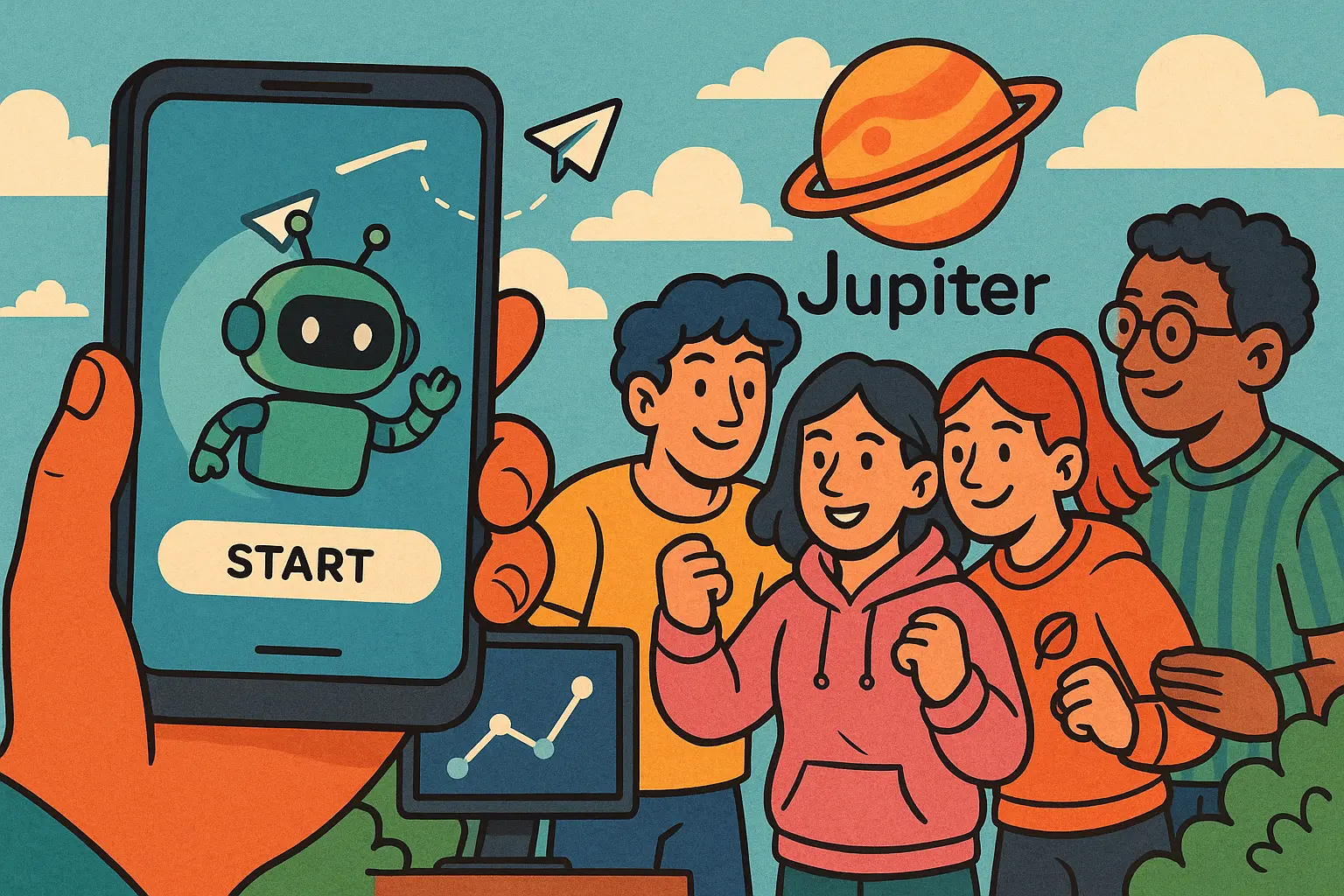 Jupiter 推出 Telegram 预测市场机器人,新增 Clans 组队功能