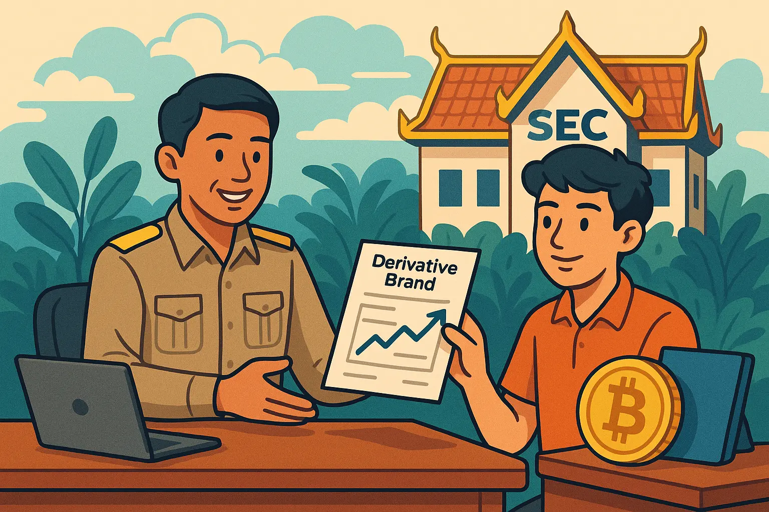 泰国 SEC 发布监管提案,允许数字资产行业参与者直接申请衍生品牌照