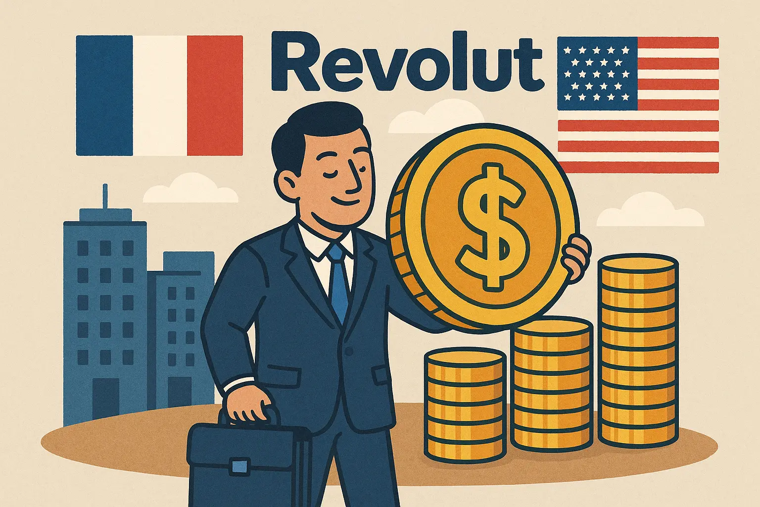 Revolut 承诺向法国投资 11 亿美元,确认法美双牌照申请计划
