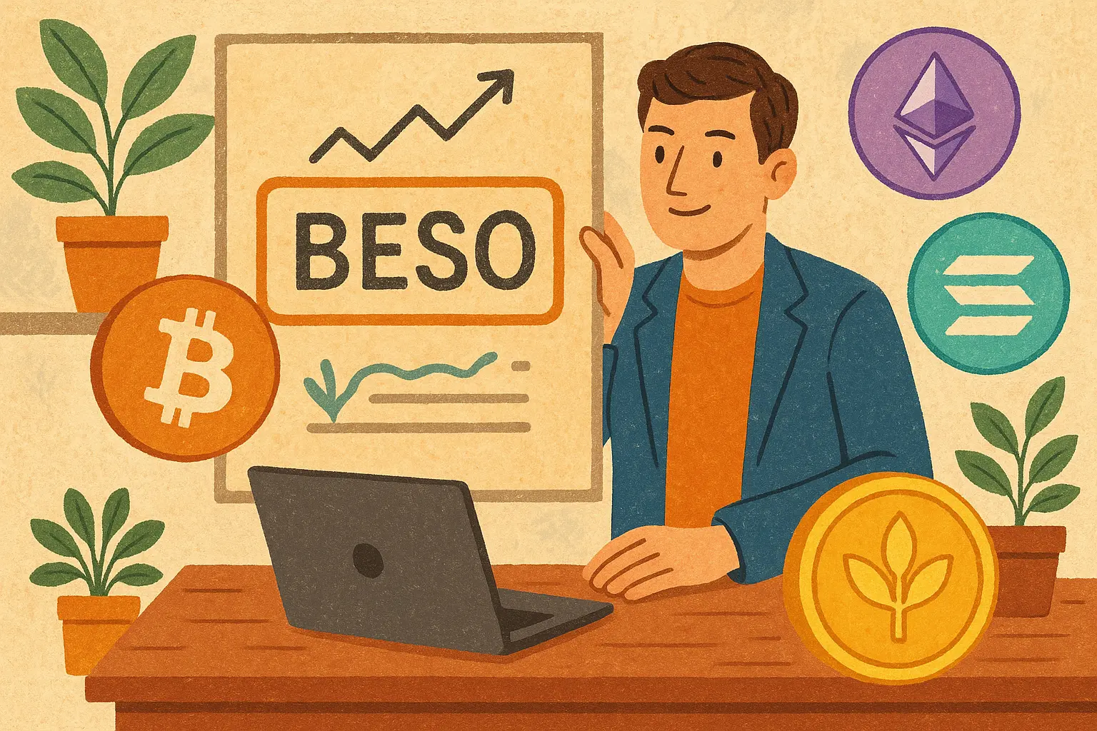 做市商 GSR 上市 BESO ETF,追踪 BTC、ETH 以及 SOL 并提供质押奖励