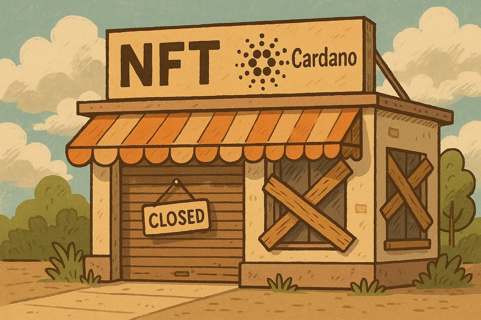 NFT 市场关关闭潮蔓延,Cardano JPG Store 宣布 5 月永久停业