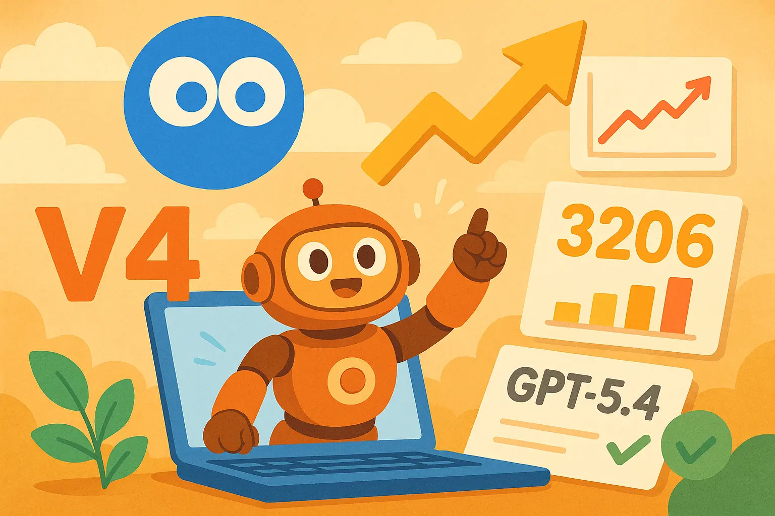 DeepSeek 推出 V4 开源预览版,技术评分 3206 超越 GPT-5.4