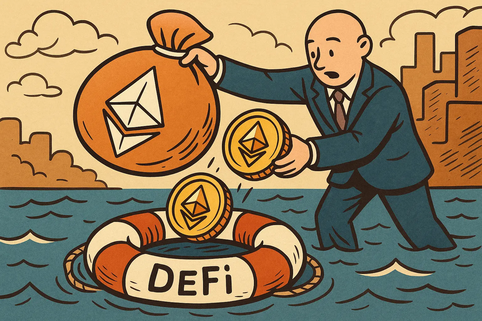 EtherFi 提议注入 5000 ETH 到 rsETH 救助池,防止坏账蔓延 DeFi 生态