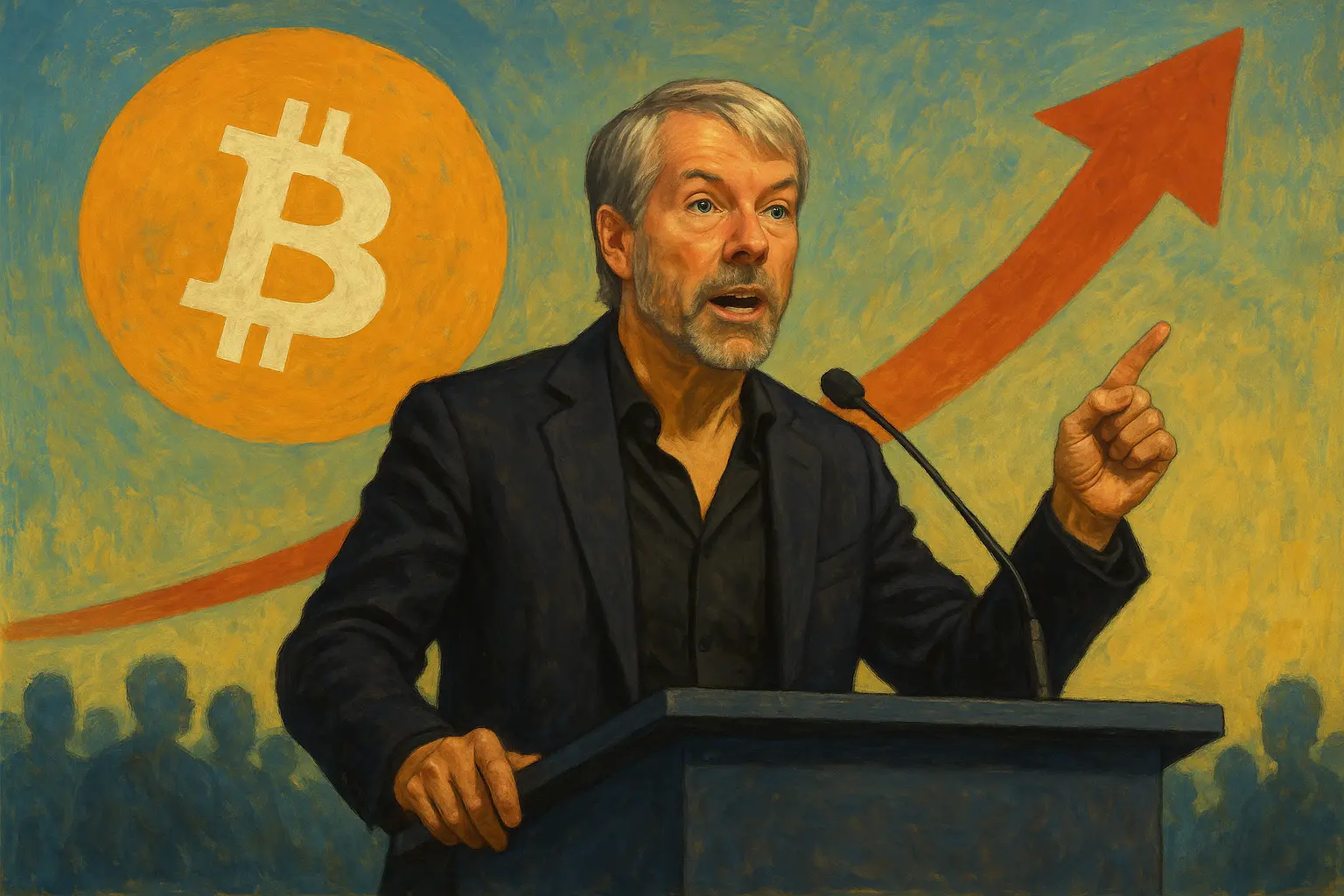 Michael Saylor 比特币大会演讲：BTC 长期涨至 1000 万美元