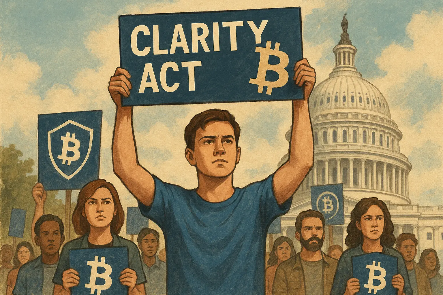 支持加密货币（Stand With Crypto）发起请愿，敦促参议院推进《CLARITY 法案》审议