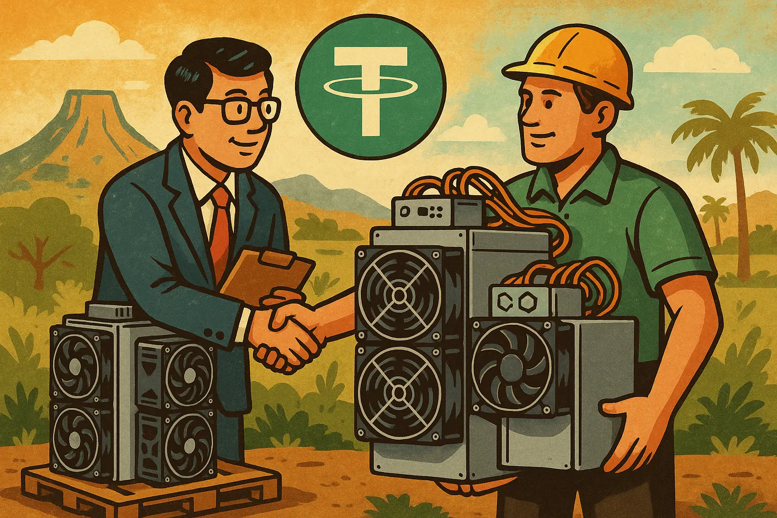 Tether 追加订购 Canaan 挖矿模块，2026 年部署南美洲