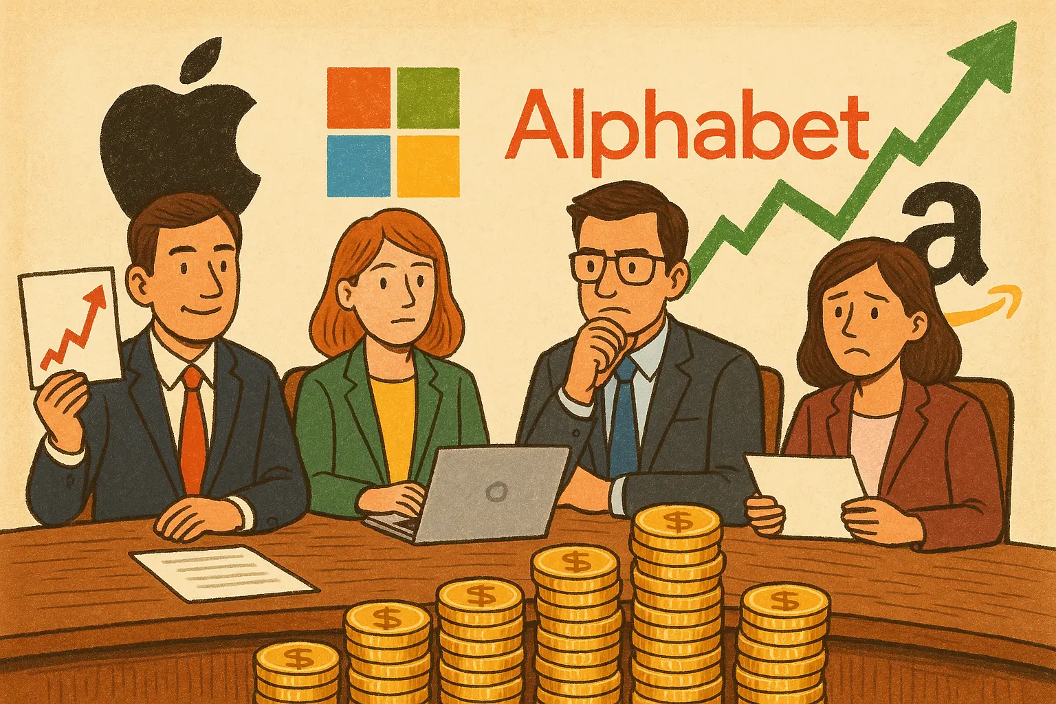 四大科技巨头 Q1 财报超预期，6500 亿 AI 资本支出引发疑虑