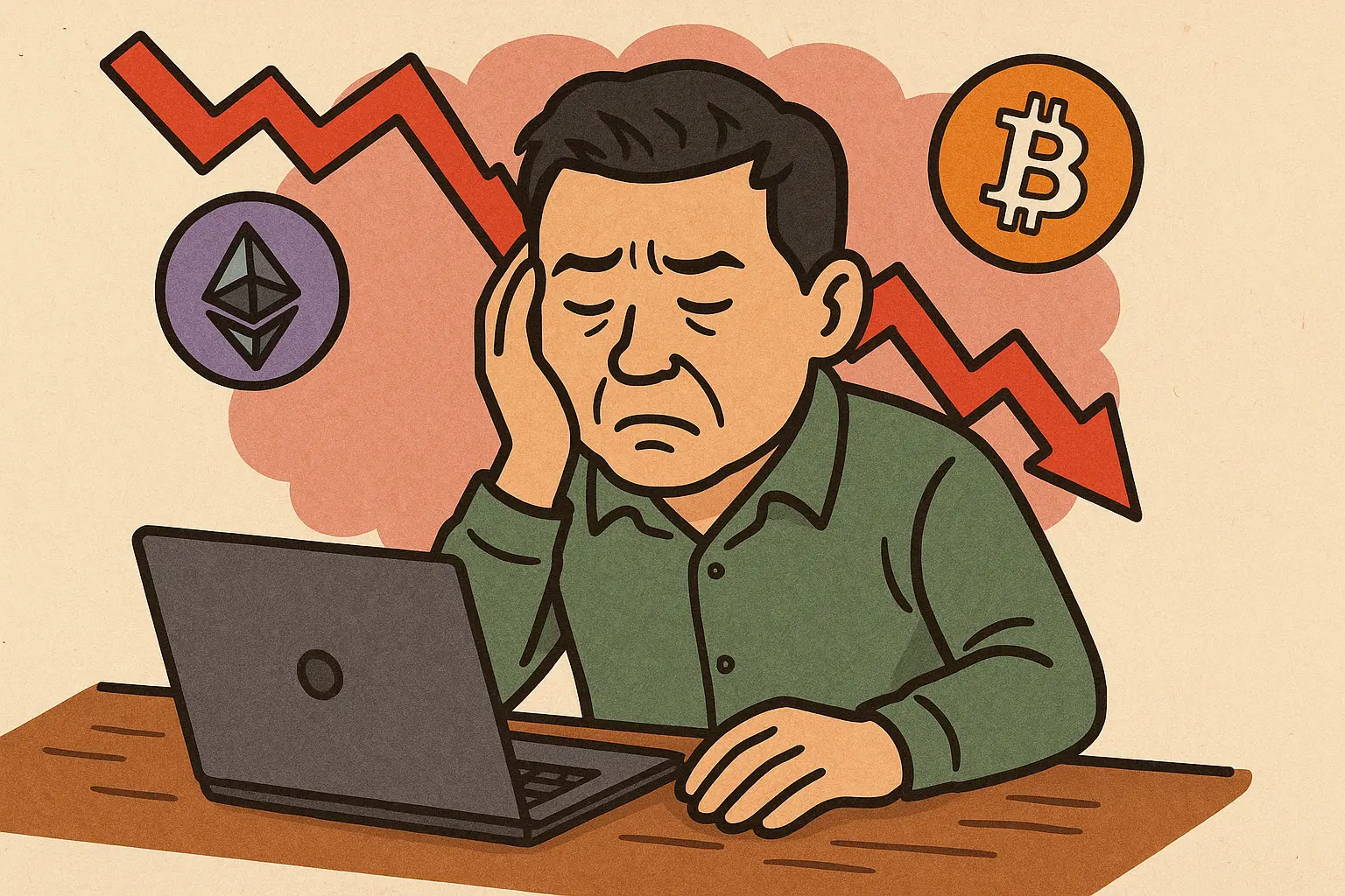 黄立成一周亏损 329 万美元，仍持仓 ETH 及 BTC 多单