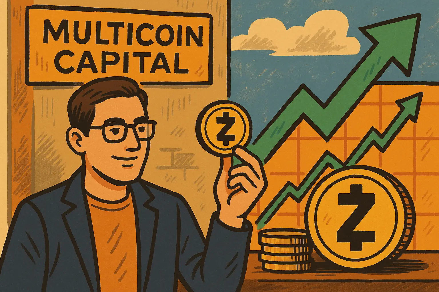 Multicoin Capital 披露 Zcash 重要持仓，ZEC 自 2 月低点上涨 177%