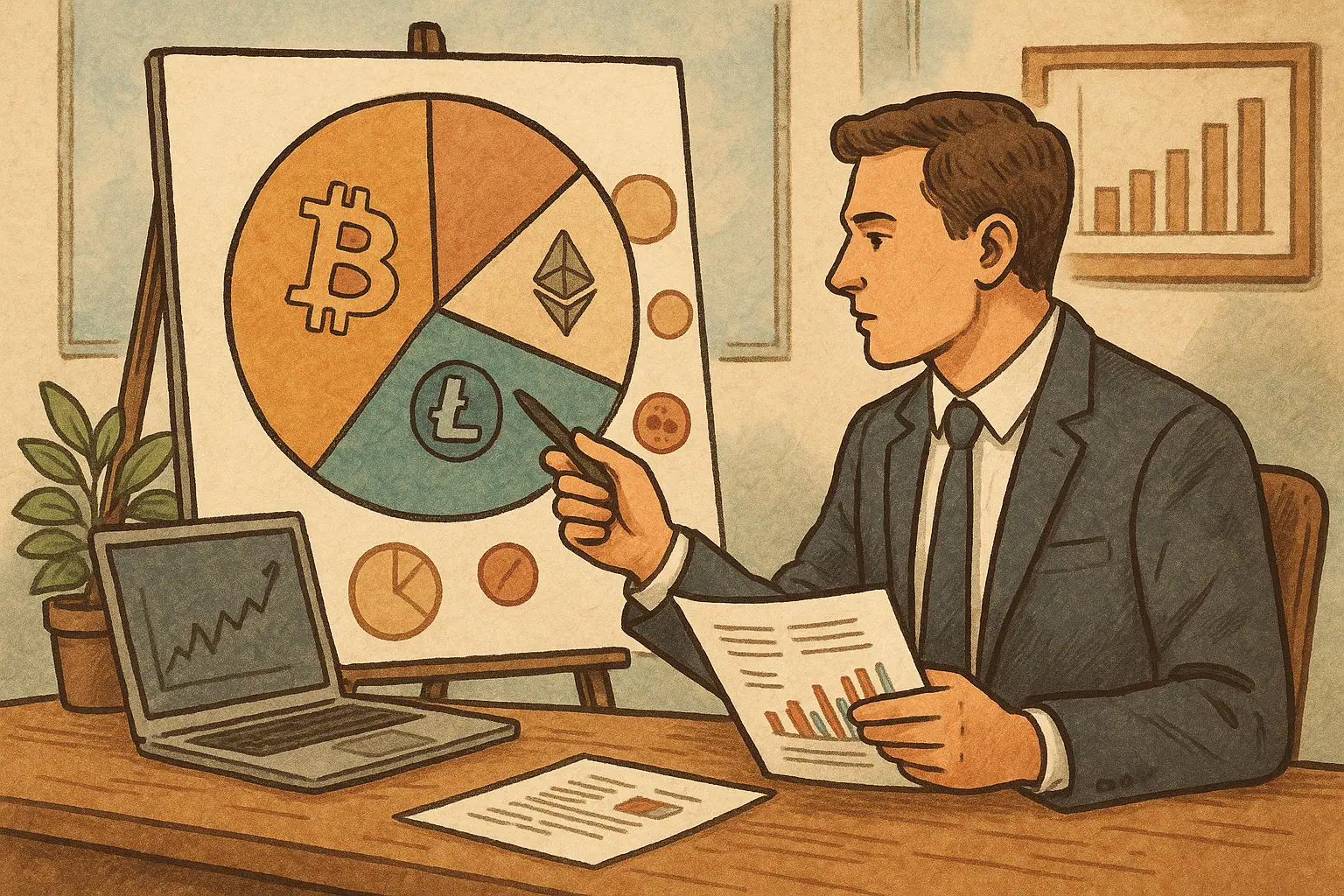 CoinShares 季度调查：机构加密配置多元化占比升至 63%