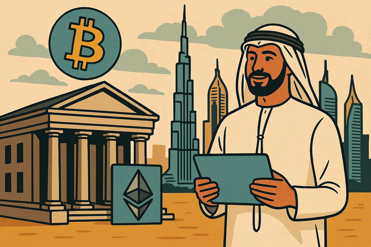 纽约银行“数字资产”业务扩展至阿联酋，提供 BTC 和 ETH 托管服务