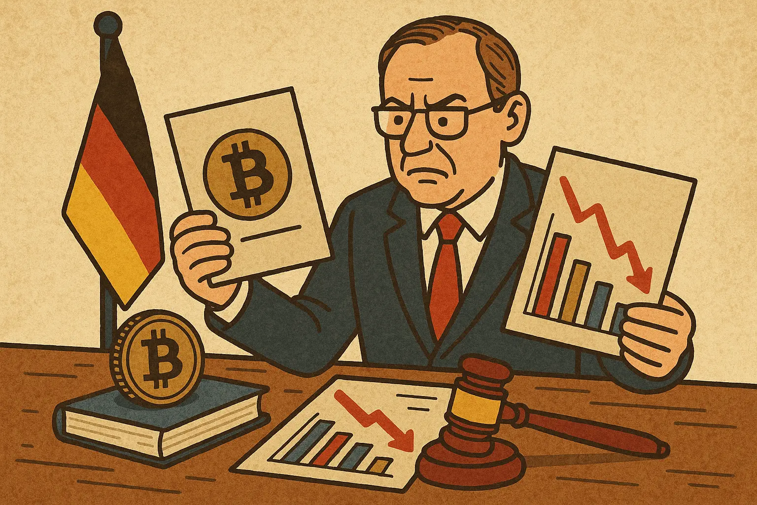 德国拟取消比特币一年持有免税，改采用股票税收模式