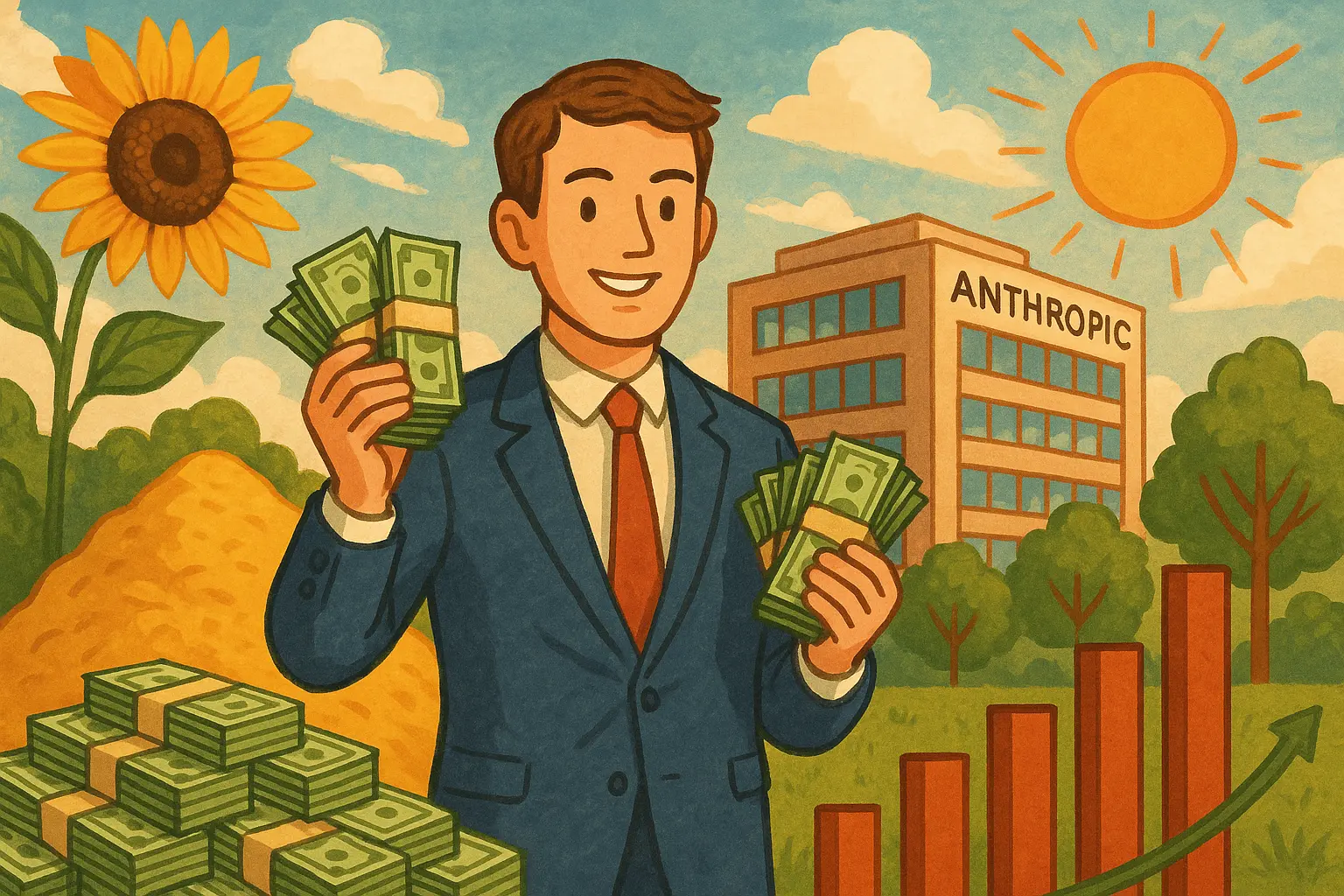 Anthropic 考虑夏季筹资 500 亿美元，投前估值约 9000 亿