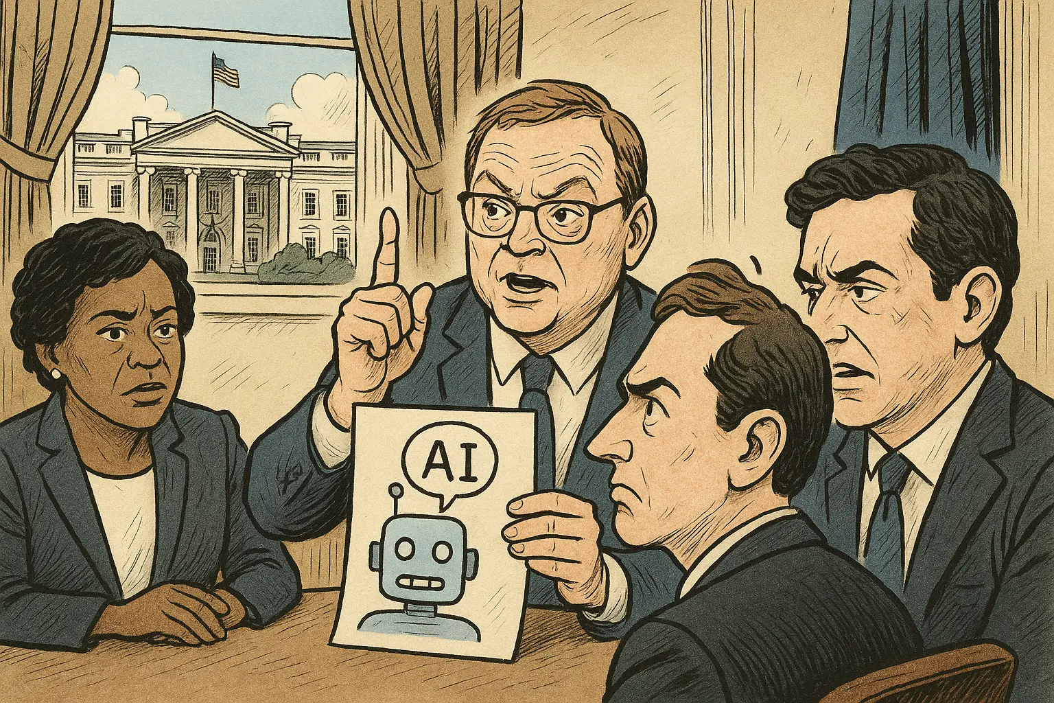 白宫 AI 预审机制讨论曝光，Hassett 言论次日遭官方否认