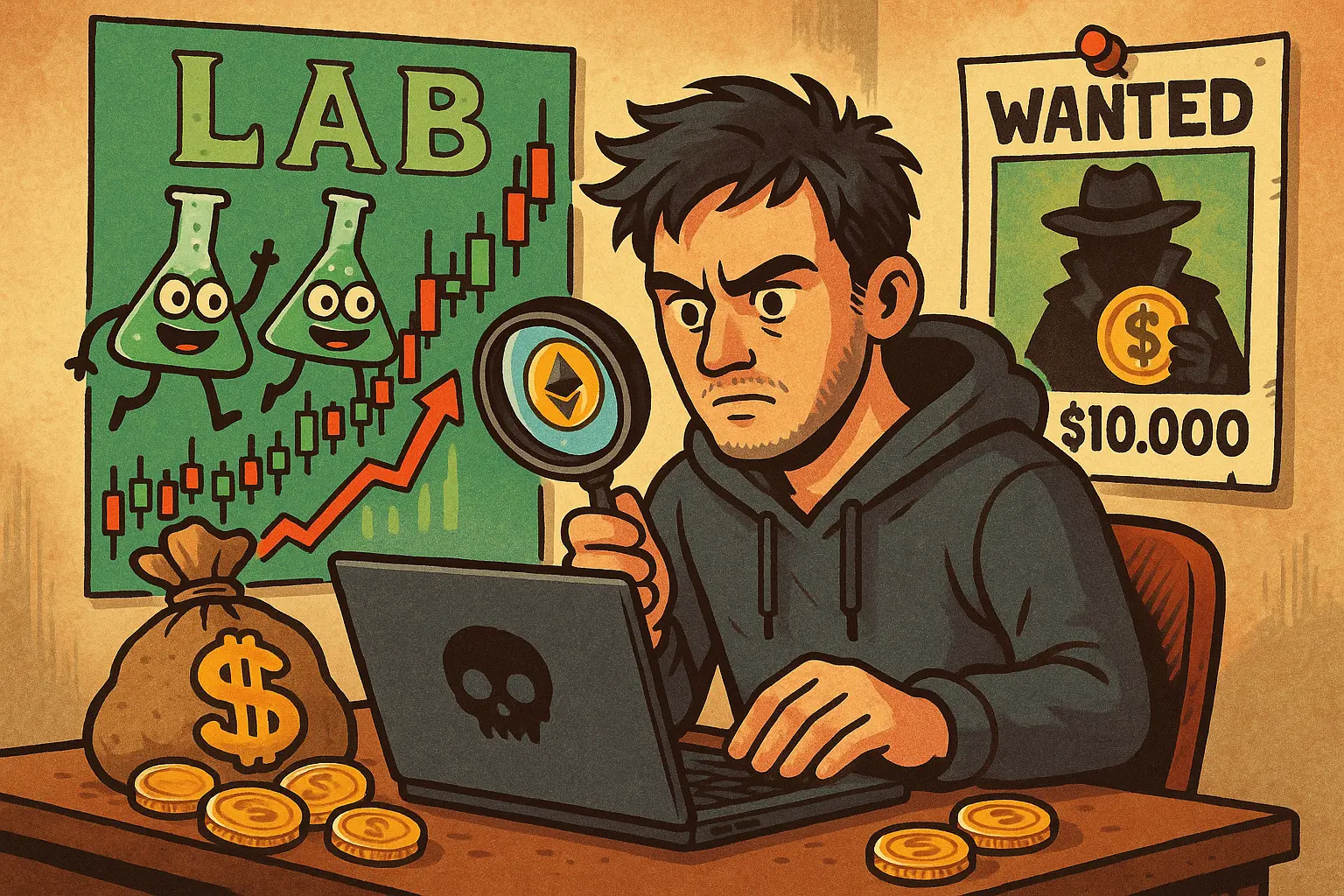 ZachXBT 指控 LAB 拉高出货，悬赏 1 万美元追查幕后庄家