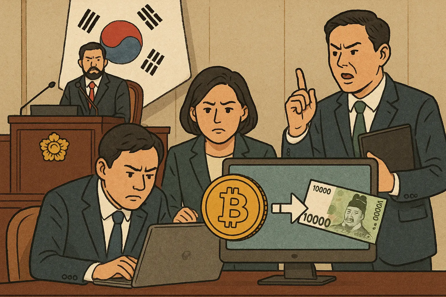 韩国国会通过《外汇交易法》修正案，虚拟资产跨境转移纳入外汇监管