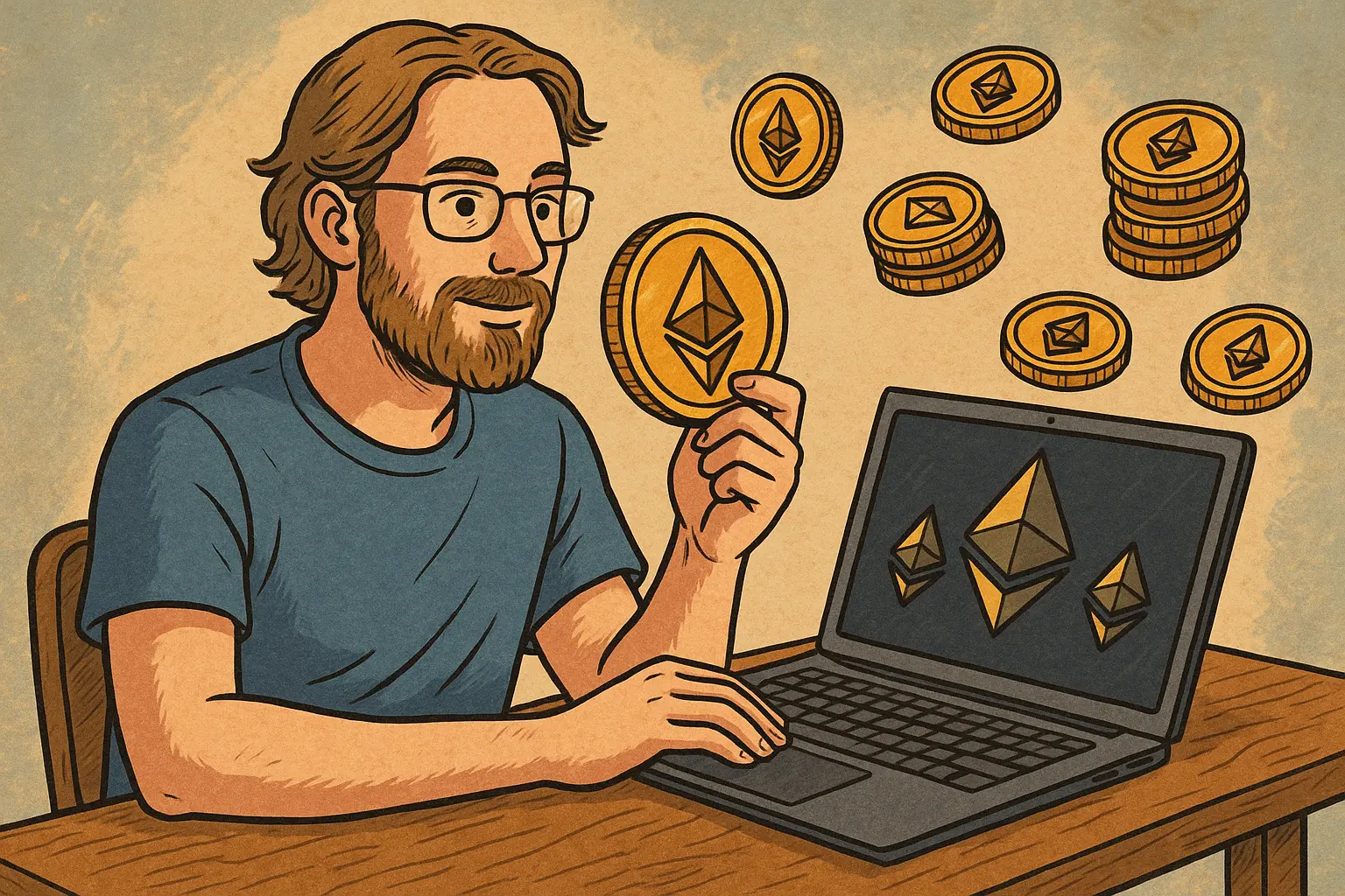 Lookonchain：疑似 Erik Voorhees 关联地址新增 2920 枚 ETH