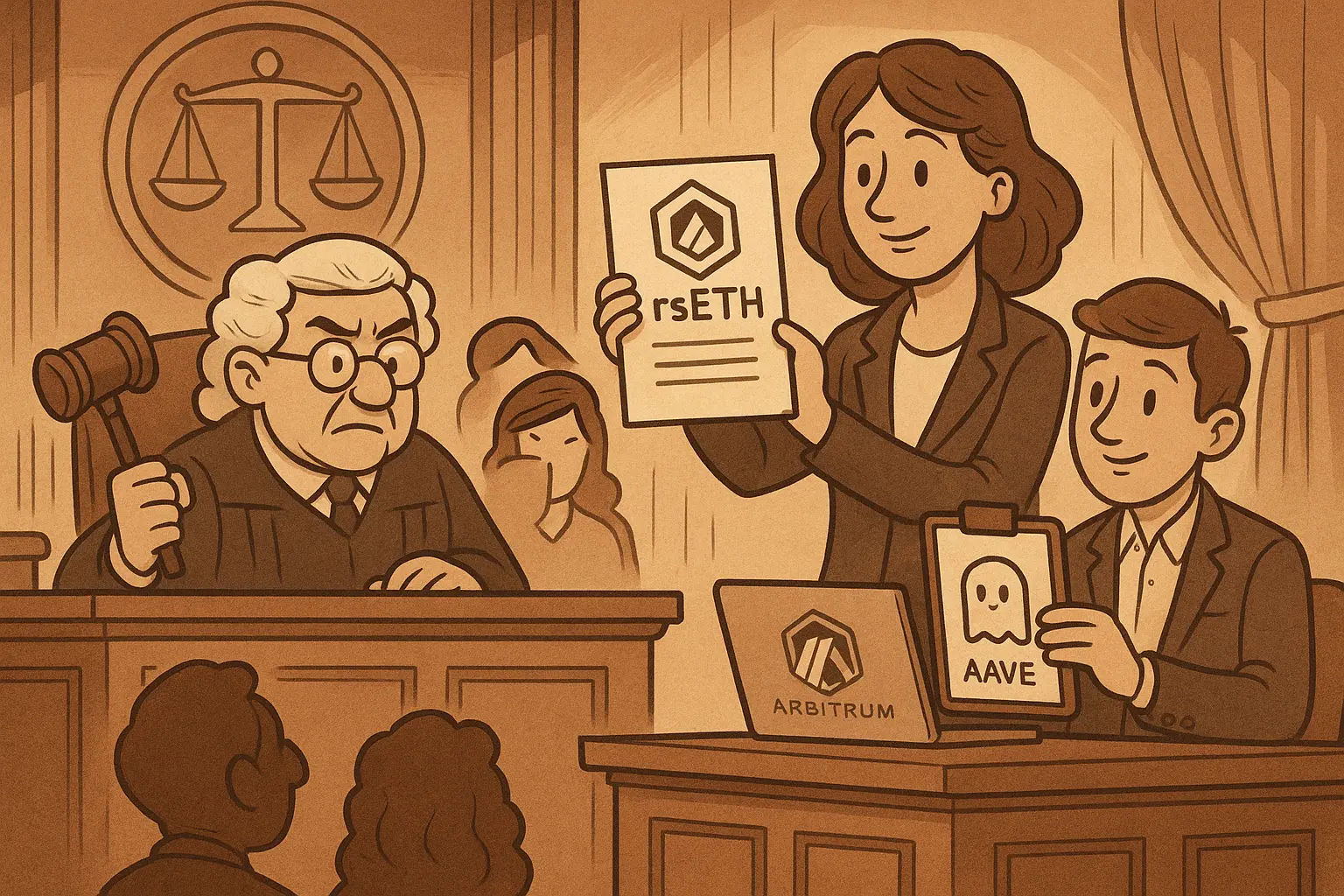 法院修改 Arbitrum DAO 限制令，允许 rsETH 授权转移至 Aave LLC